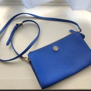 Tory Burch Crossbody Clutch in Blue
